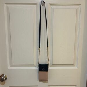 Kate Spade Black and Cream Crossbody Bag